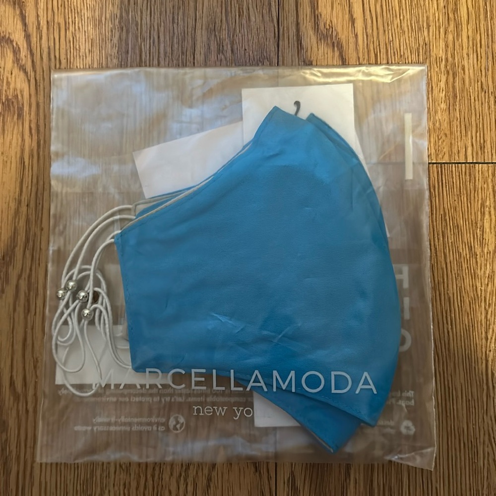 Blue face masks